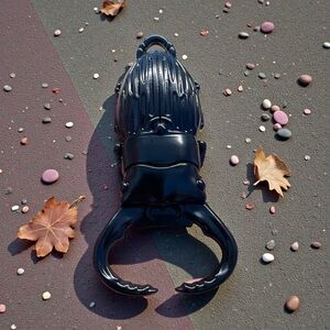 Black Beetle-Shaped Bottle Opener